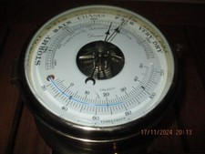 Sch&ouml;nes gro&szlig;es Schiffsbarometer Devina Compensated Precision 18,2 cm