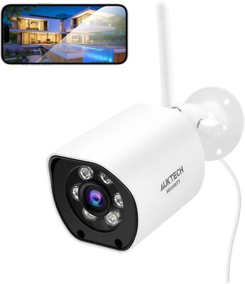 01B2202M AUKTECH Überwachungskamera Aussen, 5MP IP Kamera Überwachung Outdoor(5G