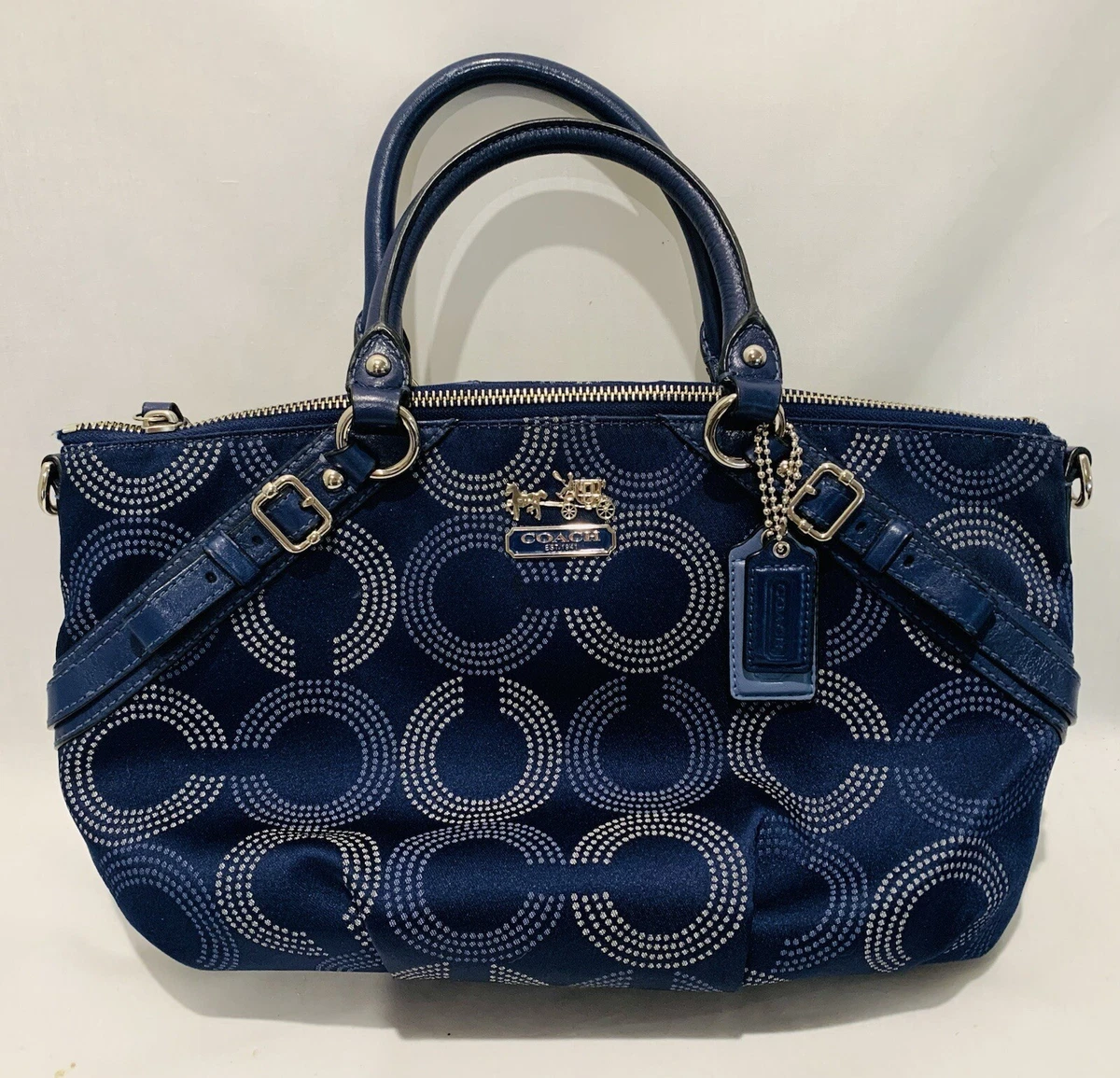 Coach Madison Satchel/Top Handle Bag Blue Bags & Handbags for 