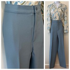 Vintage Levis Bend Over Pant Womens Straight Leg Vtg 14 Blue Trousers 28x33 New