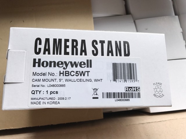 Honeywell Hbc5wt Wall Or Ceiling Mounted Camera Stand For Sale Online
