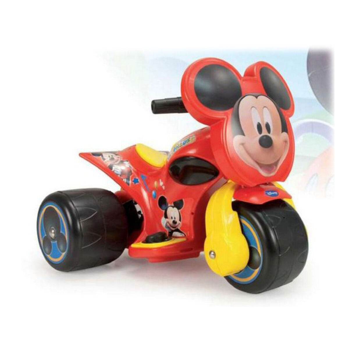 Moto Correpasillos Mickey Mouse Samurai 6 V Rojo [59,5 X 51 X 46,5 Cm]