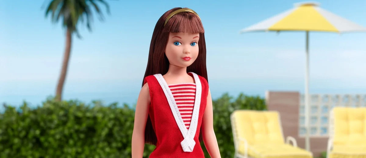 Poupée Skipper Vintage 1964 Mattel Japon – Collection édition Limitée Avec Accessoires