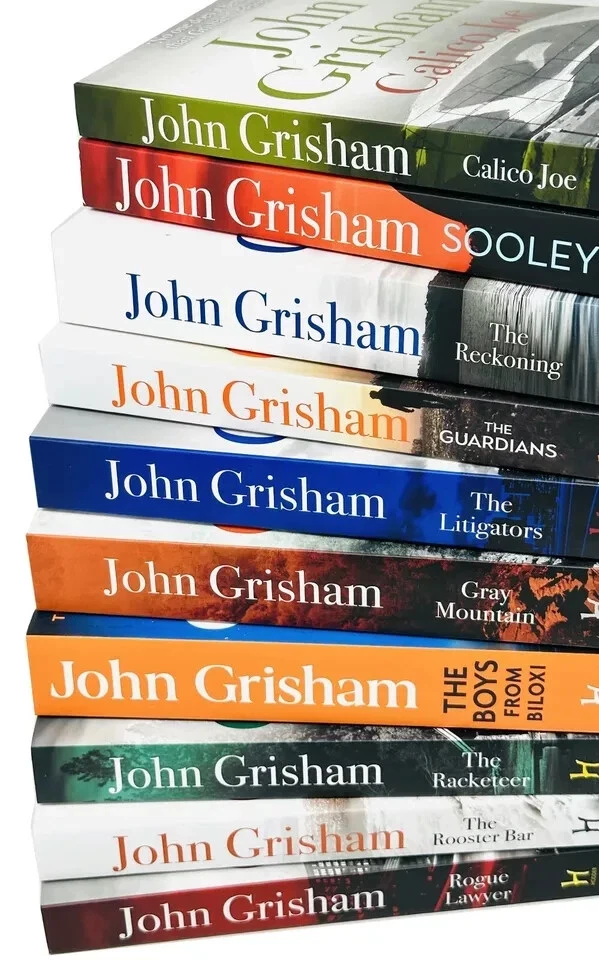 John Grisham 10 Books Collection Set The Boys From Biloxi,The Reckoning,The  Lit - Image 3 of 3