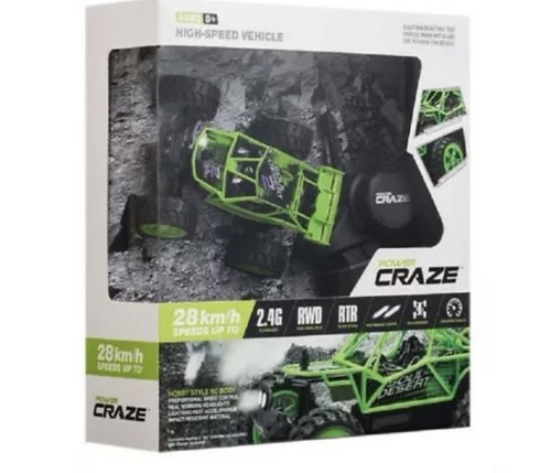 new R/C Mini Buggy ~ High Speed Compact Green Power Craze 2.0 Remote Control | eBay