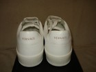 100% AUTHENTIC NEW MEN VERSACE RETRO LOGO WHITE SNEAKER EU 44/US 11 — photo 7