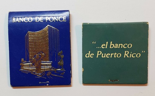 VTG MATCHBOOK LOT OF 4 / BANCO DE PONCE / PUERTO RICO 1960's-70's - Picture 2 of 4