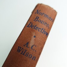 Norman Bones Detective Anthony Wilson 1949 Hardback Book
