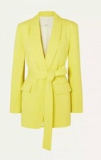 Tibi Belted Cady Blazer! Oversized Yellow Xs with Tag! Brandnew! Pricedrop: 270$