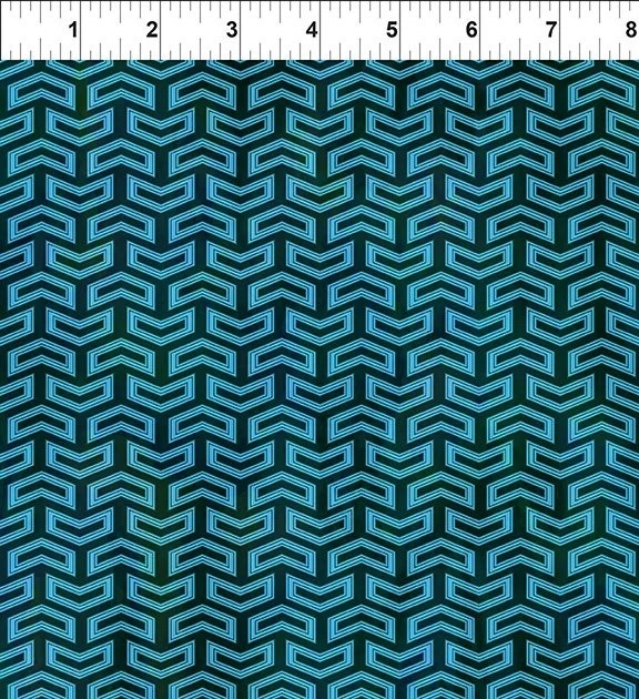 Sci-Fi Space Planet Stars Fat Quarter bundle of 8 Coordinate for Sci-Fi Quilt FQ - Image 3 of 4
