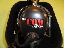 UTV ATV AVIATION STYLE THE COM STEREO OVER THE HEAD GEL HEAD BAND HEADSET