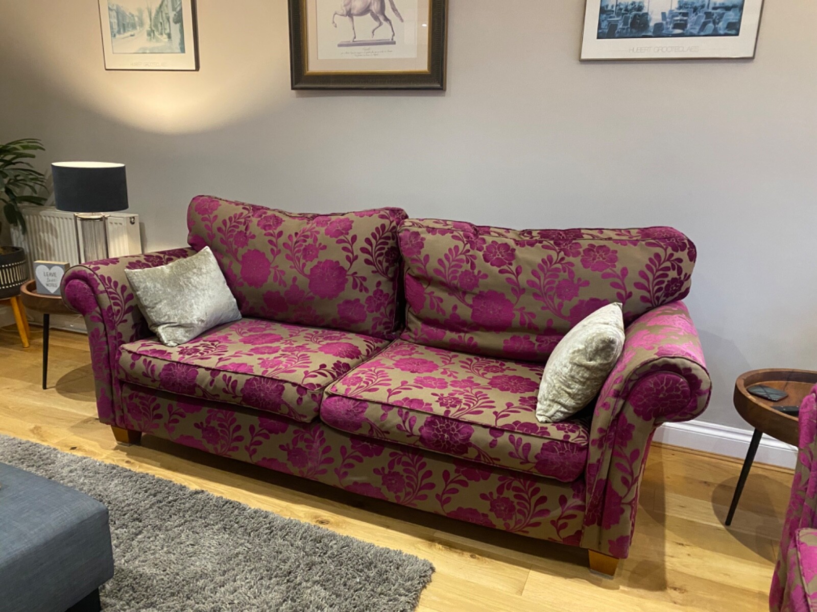 Comfiest sofas 2 and 3 seater used. Multiyork. Great condition feather