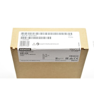 Modulo Siemens SIMATIC S7-300 CP 341 - 6ES7 341-1AH02-0AE0 - Nuovo