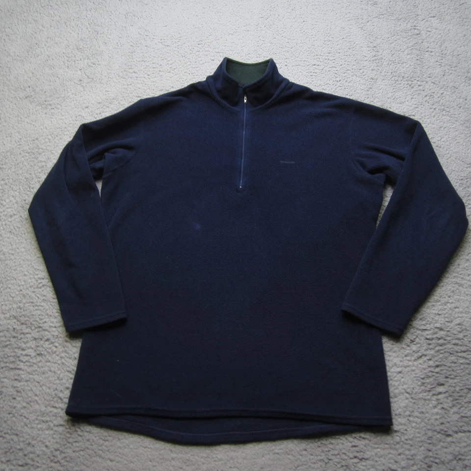 Patagonia Capilene 1/4 Zip Mens L Green Fleece Hiking Outdoor Performance - Image 2 of 4