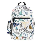 Nike JORDAN YOUTH Elemental School Backpack OS BLACK BLUE BA6030 PENCIL CASE NWT