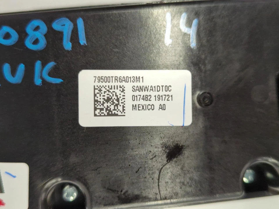 Honda Civic 2014 controlador de calefacción aire acondicionado OEM 13 14 15 Foto 3 de 3