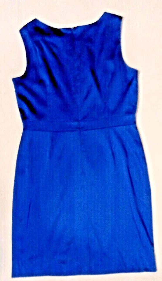 Tahari Royal Blue Cocktail/ Formal Sleeveless Dress, Size 14 - Image 3 of 4