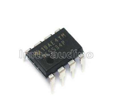 10Stks NE5534P NE5534 DIP-8 TI Low-Noise Operational Amplifier IC NEW