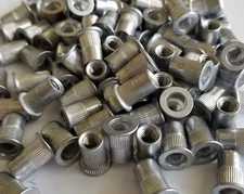 100 QT Aluminum 1/4-20 Rivet Nut Nutsert Rivnut