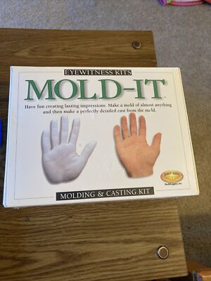  Eyewitness Kits Mold-It - Hands on Learning Molding & Casting Kit New , Sealed