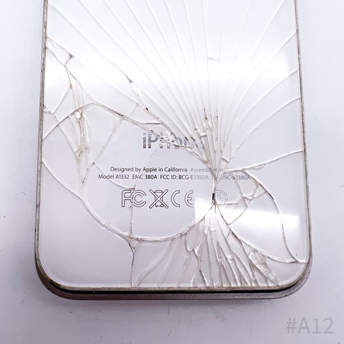 Apple IPHONE 4 With Display Damage White 16GB - Picture 5 of 8
