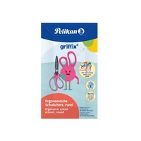 Pelikan Schere Griffix® Schulschere Rund FüR RechtshäNder Lovelypink