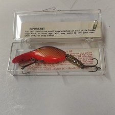 Leurre De Pêche Vintage Hubbard Sparkle Tail - Années 70, Neuf (jamais Utilisé)