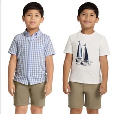 Janie and Jack 3 Piece Set Boys 2 Shirts, 1 Short Size 2T