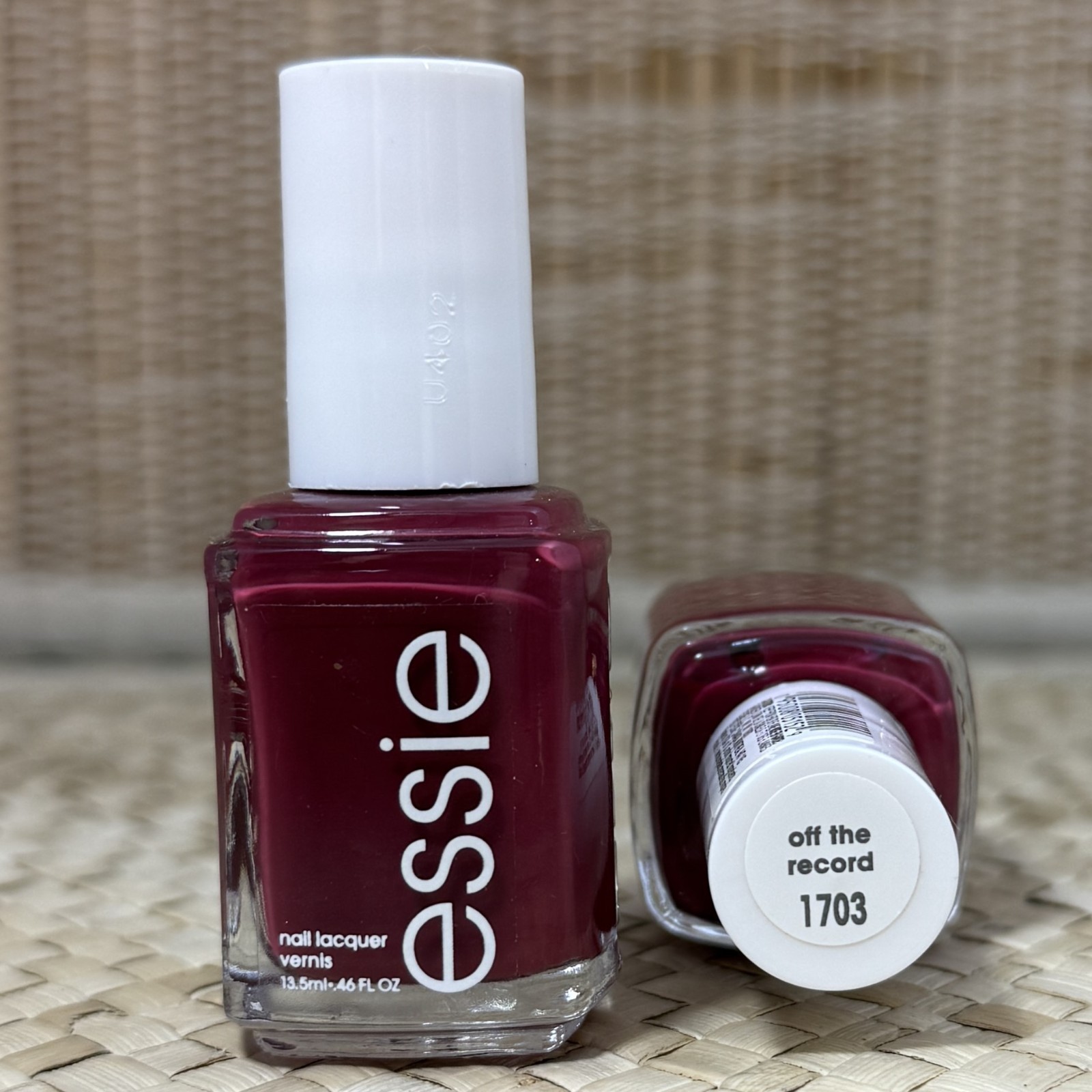 1703 off the record - deep burgundy-red-berry