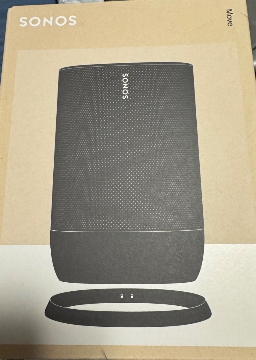 Sonos Move Portable Wireless Speaker - Black (MOVE1US1BLK