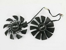 Pair Fans Cooler Fan For ASUS GTX 980 970 GTX 780Ti T129215SU 95mm Graphics Card
