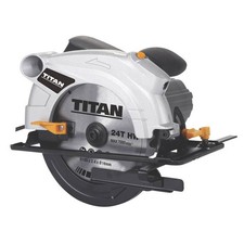 Titan Circular Saw Electric TTB911CSW Heavy Duty Trigger Switch Compact 1500W
