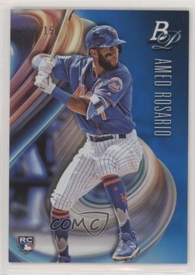 2018 Bowman Platinum Blue /150 Amed Rosario #82 Rookie RC 1g3