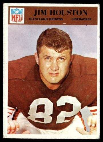 Jim Houston #46 1966 Philadelphia card