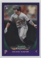 2011 Bowman Draft Chrome Retail Purple Refractor Michael McKenry #63 0b5