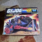 Cobra Stun 1986 G.I. JOE COBRA Vintage Original In box Missing Figure