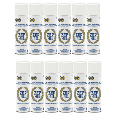 Zep 322901 Heavy-Duty Cleaner, Aerosol Can, Mint, 12 Pk
