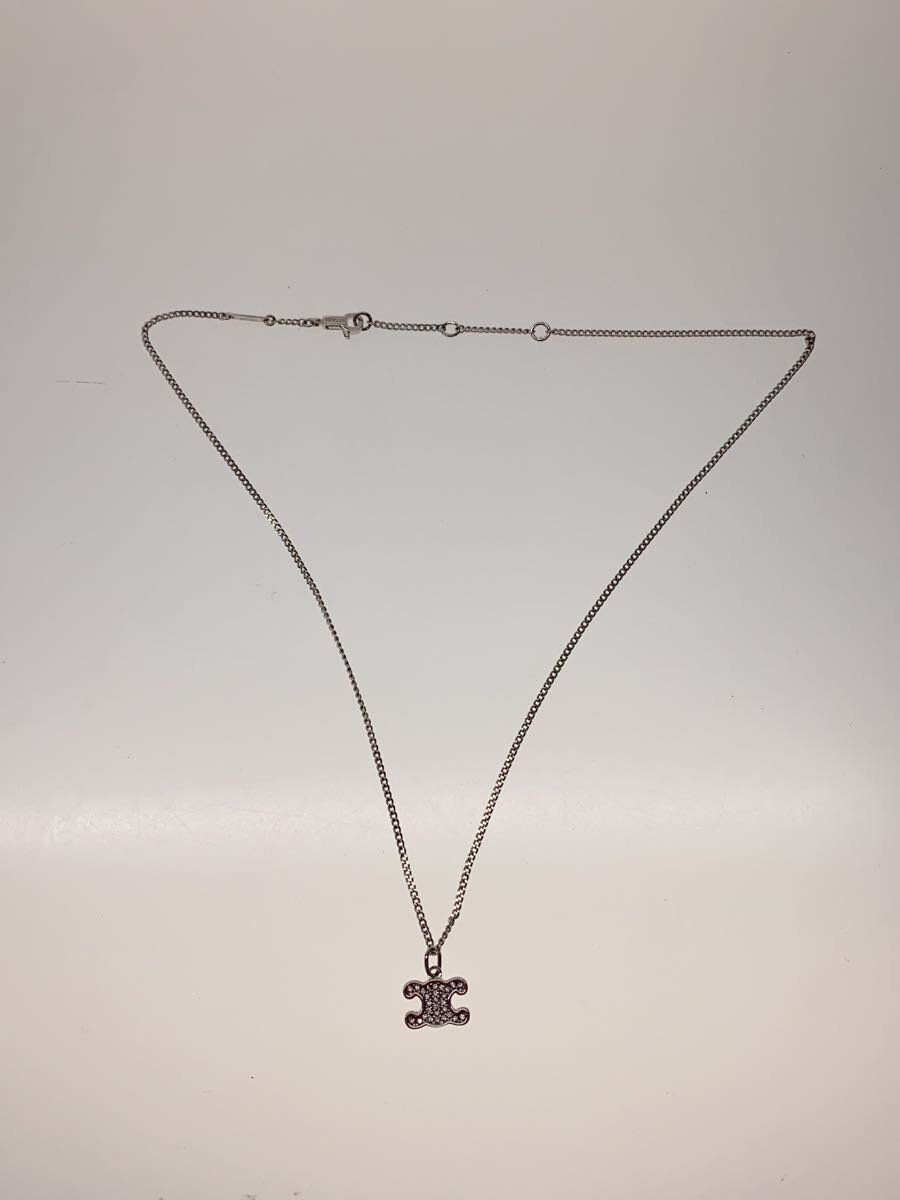 24PF new/CELINE ストラスネックレス Necklace Silver 24PF new/CELINE ストラスネックレス Necklace Silver
