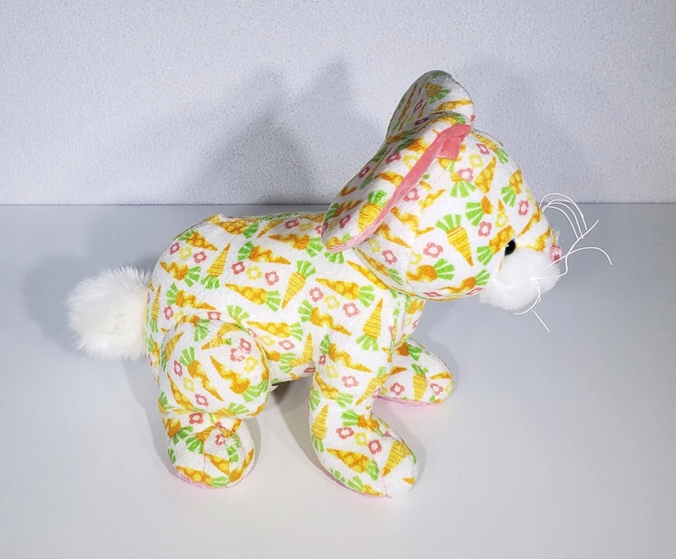 GANZ Webkinz Carrots Floppy Ear Easter Bunny Rabbit Plush Stuffed Toy NO CODE 9" - Image 4 of 4