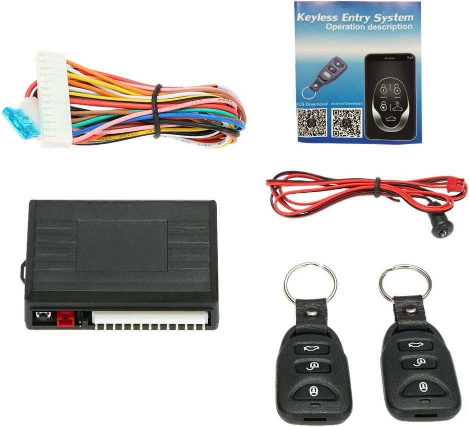 Kit fermeture centralisée pour réparer les serrures de voiture usées 12V