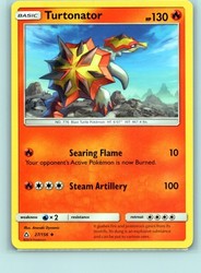 Turtonator 27/156 Ultra Prism Uncommon Pokemon Card