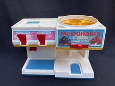 Vintage 1988 Fisher Price McDonalds Soft Serve Soda Fountain No Accessories