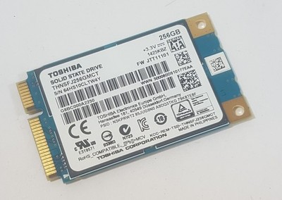 Toshiba 256GB SSD mSATA 6Gbps THNSFJ256GMCT Festplatte