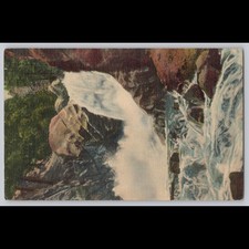 Postcard Boulder Falls in Boulder Canon Colorado