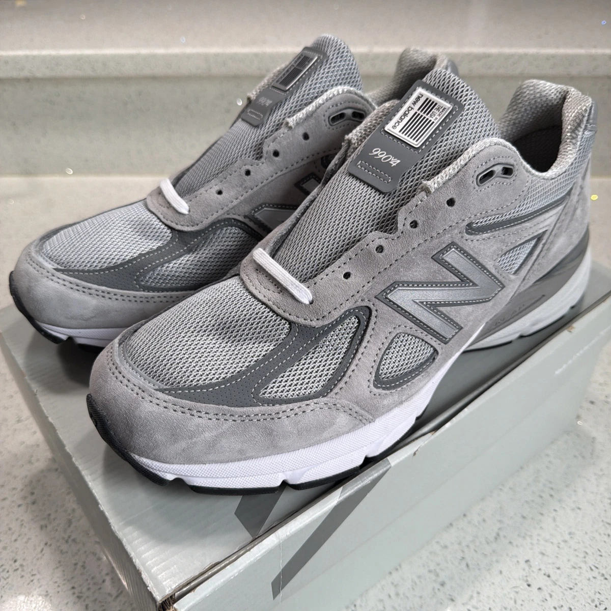 New Balance 990v4 Made in USA Grey for sale | eBay