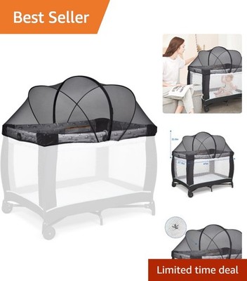 Pack N Play Mosquito Net Cover - Ultimate 360° Bug Protection for Babies