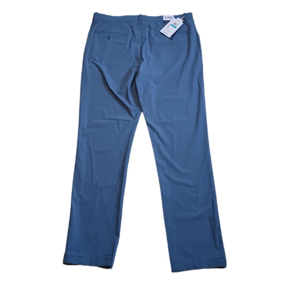 Pantalones de vestir Penguin para hombre 36 x 32 PREMIUM azules ajustados elásticos RT$98 Foto 3 de 4