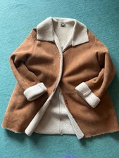 Damen Jacke Mantel Echt Lammfell Gr. 44-46