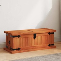 Vidaxl Aufbewahrungstruhe 60 X 25 X 22 Cm Akazien-Massivholz Neu