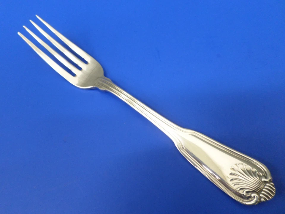 8 - Towle BOSTON SHELL Silverplated Flatware 7 1/2" DINNER FORKS - Image 4 of 4